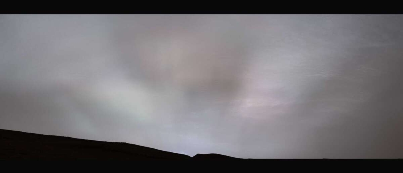 Curiosity прислал изображение марсианского заката
