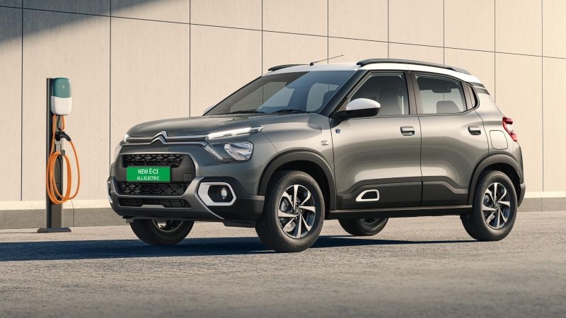 Электромобиль Citroen стоимостью 25 000 евро поступит в продажу в начале следующего года