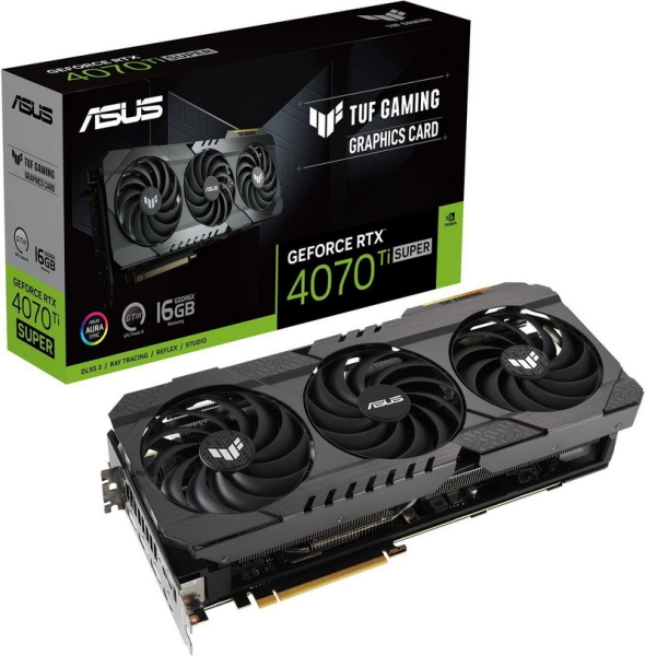 Asus выпустила GeForce RTX 4070 Ti Super TUF Gaming OG с графическим чипом от RTX 4090 и кулером от RTX 3090