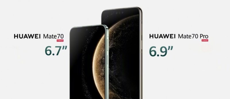 Huawei представила флагманы Mate 70 и Mate 70 Pro со спектральными камерами, загадочными процессорами и ценой от $750