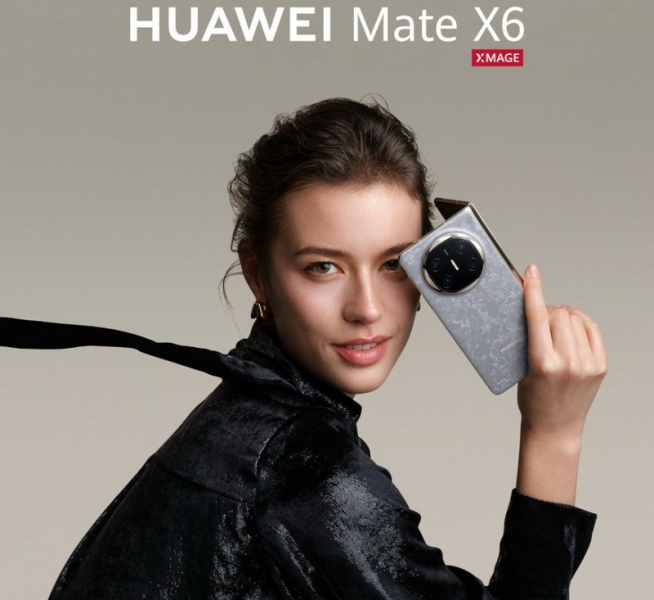 Huawei представила Mate X6 — складной смартфон с «базальтовой архитектурой» и HarmonyOS NEXT