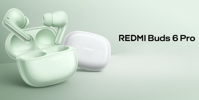 Xiaomi представила беспроводные наушники Redmi Buds 6 Pro с тройными динамиками и радиусом подключения до 130 метров