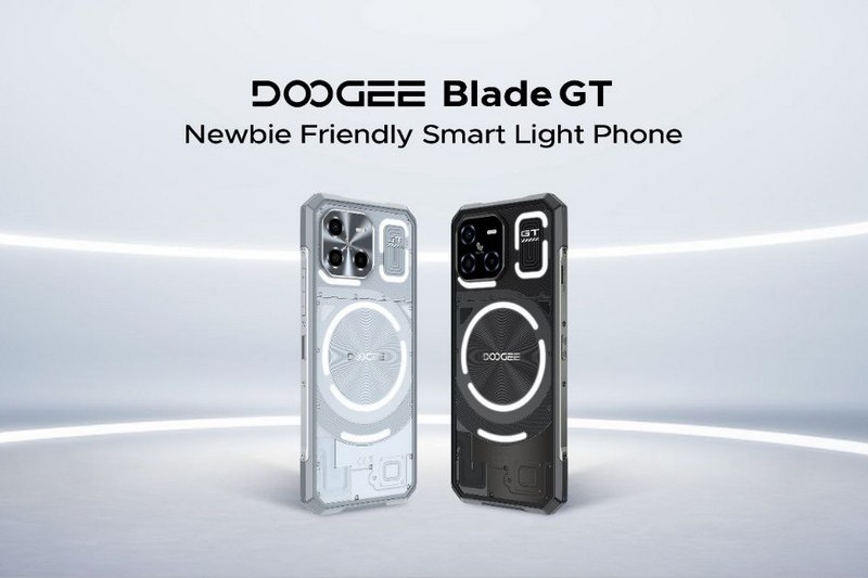 Doogee выпустила прочный смартфон Blade GT с яркой и необычной подсветкой