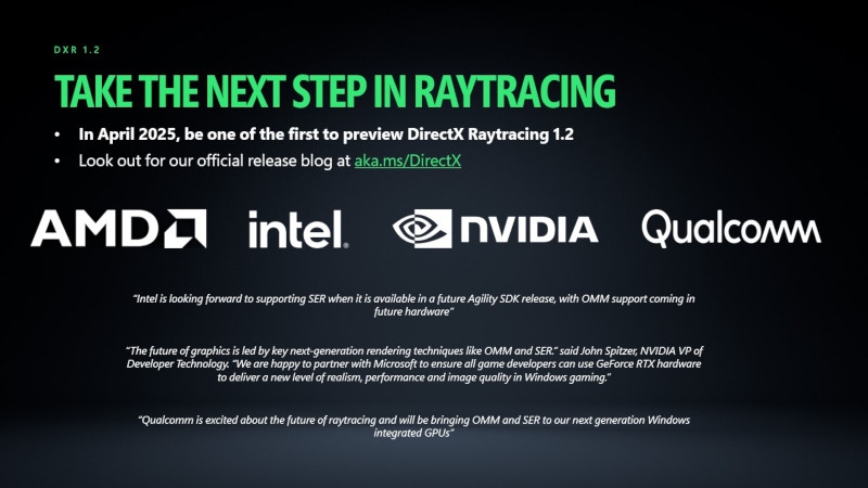 Microsoft представила DirectX Raytracing 1.2 с «революционным ростом производительности»