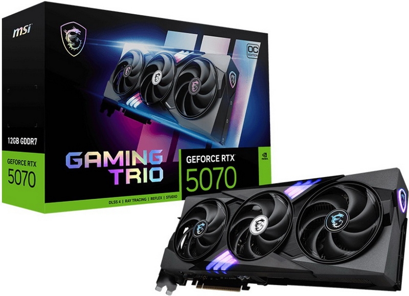 Начались мировые продажи GeForce RTX 5070 — карт почти нигде нет, но в России они доступны за 90+ тыс. руб.
