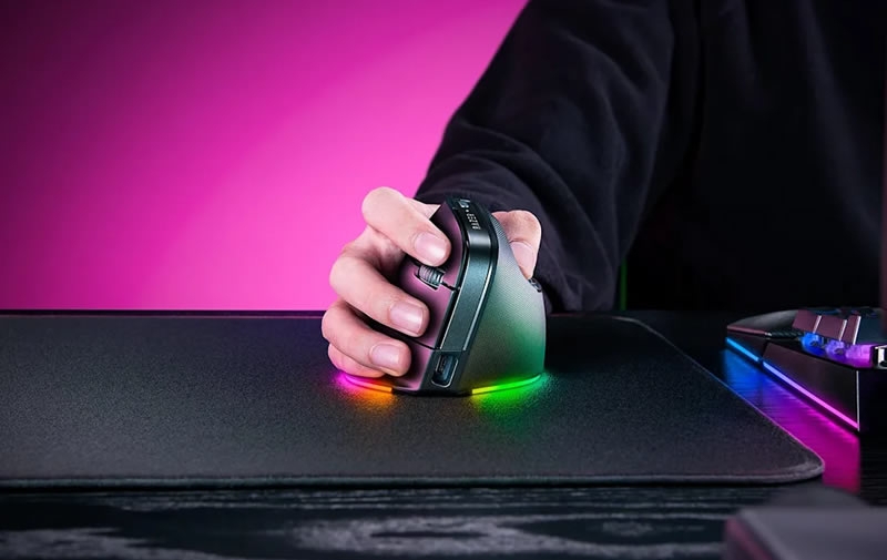 Razer выпустила свою первую мышь с «рукопожатным» хватом — Pro Click V2 Vertical Edition
