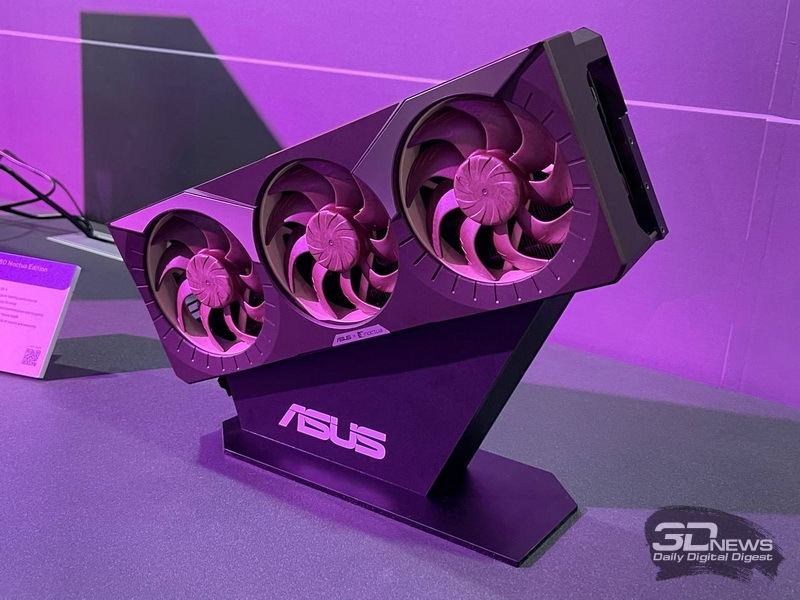 Asus показала огромную видеокарту RTX 5080 Noctua Edition и «адскую» ROG Astral RTX 5080 Doom Edition