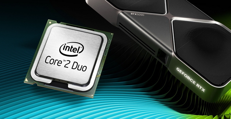 GeForce RTX 5090 наконец получила поддержку древних процессоров Intel Core 2 Duo
