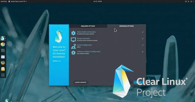 Intel прекратила разработку собственной версии Linux — дистрибутива Clear Linux OS