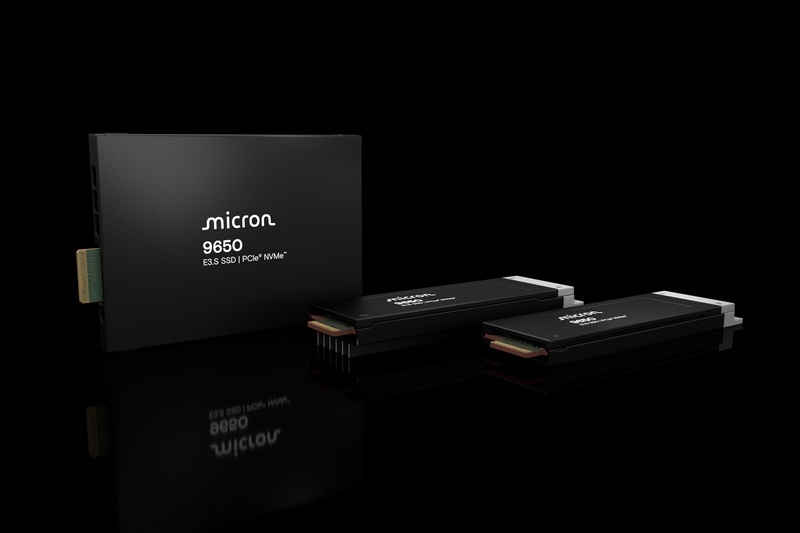 Micron представила первый в мире SSD с PCIe 6.0 — серверный Micron 9650 со скоростью 28 Гбайт/с