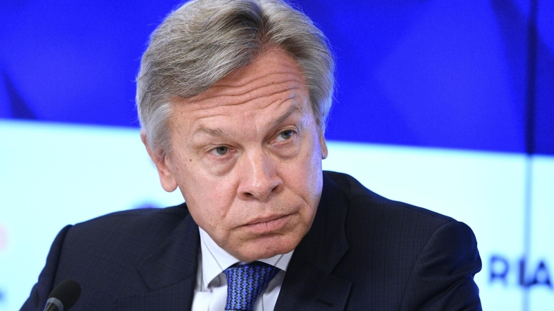 Пушков объяснил, что отражает торговая война между США и ЕС