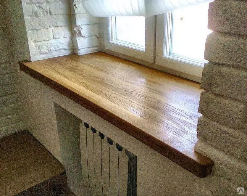 Деревянный подоконник: элегантность, тепло и долговечность